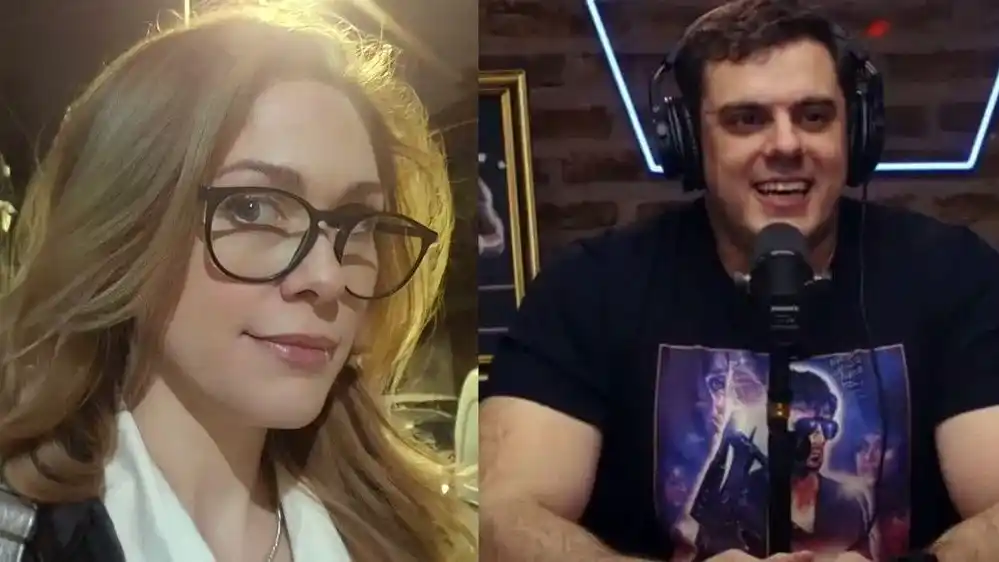 Lilia Lemoine y Daniel "El Gordo Dan" Parisini.