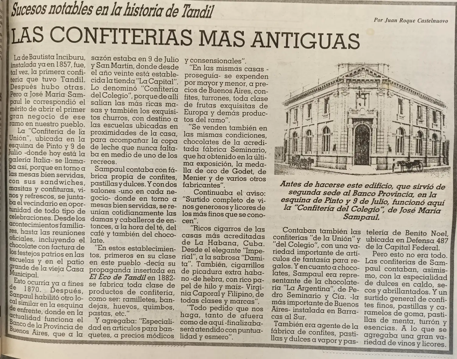Las confiterías más antiguas