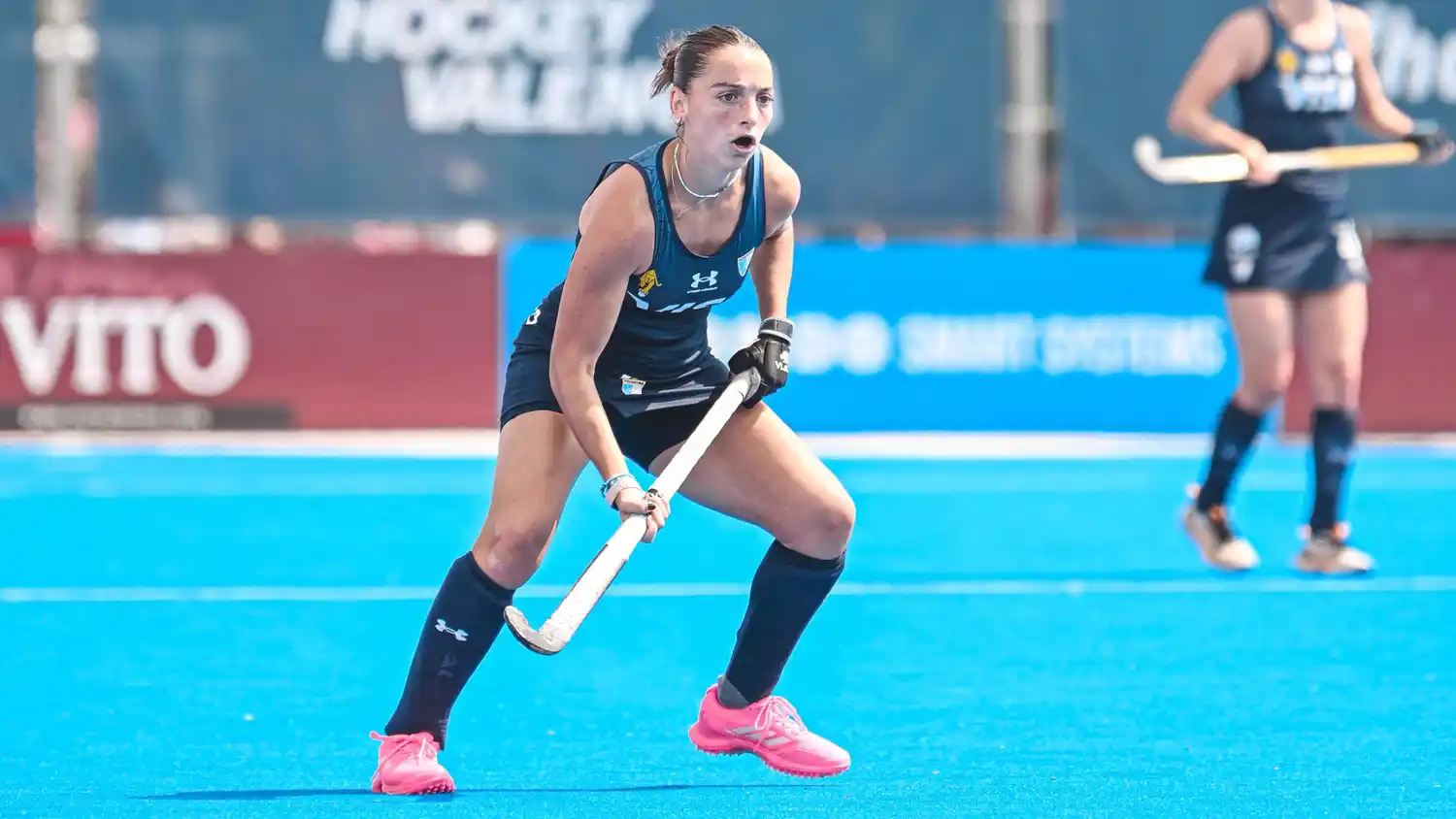 Bruggesser anotó en ambos partidos frente a España.