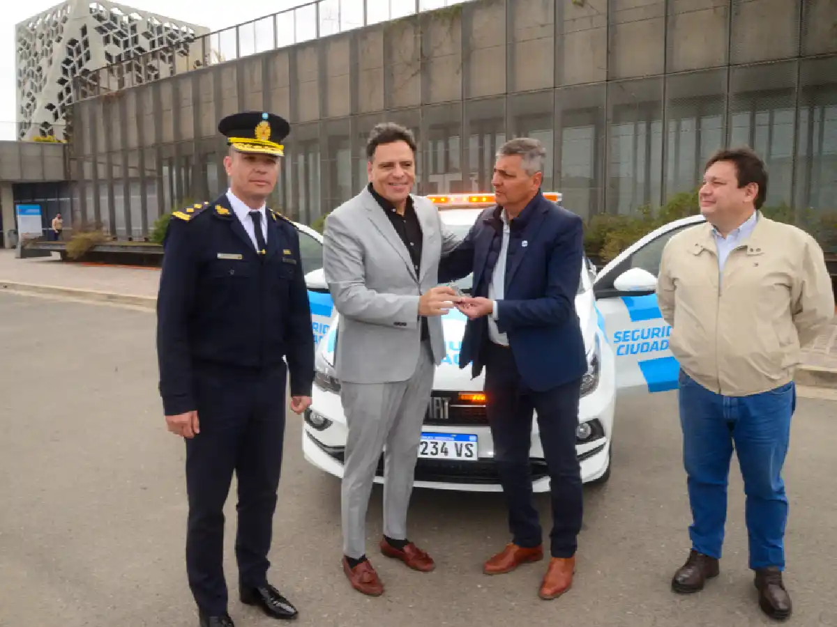 Morteros recibió cámaras y un móvil de Seguridad Ciudadana 