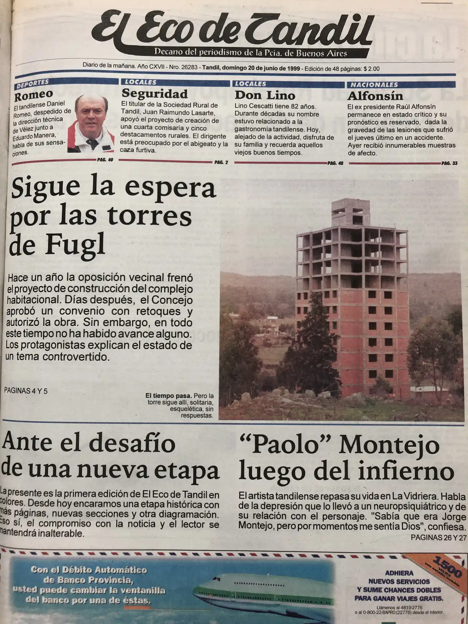 A 20 años de un gran paso