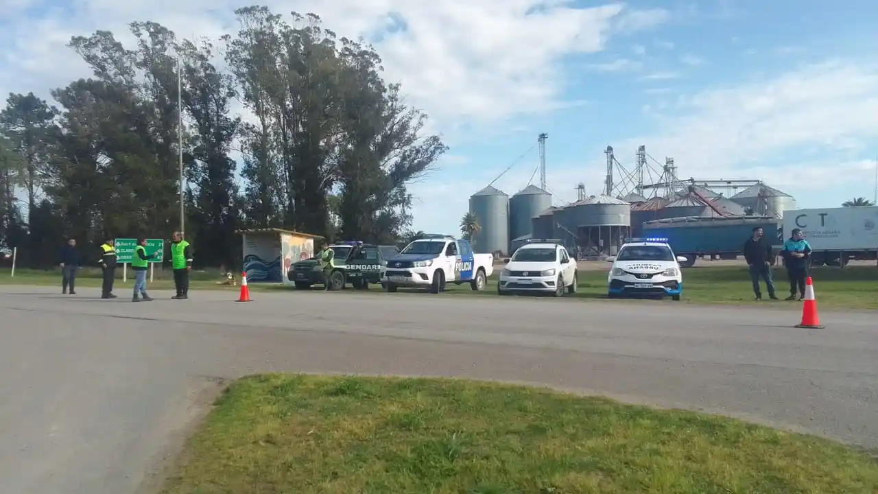 Se realizaron operativos de tránsito en la localidad de Orense