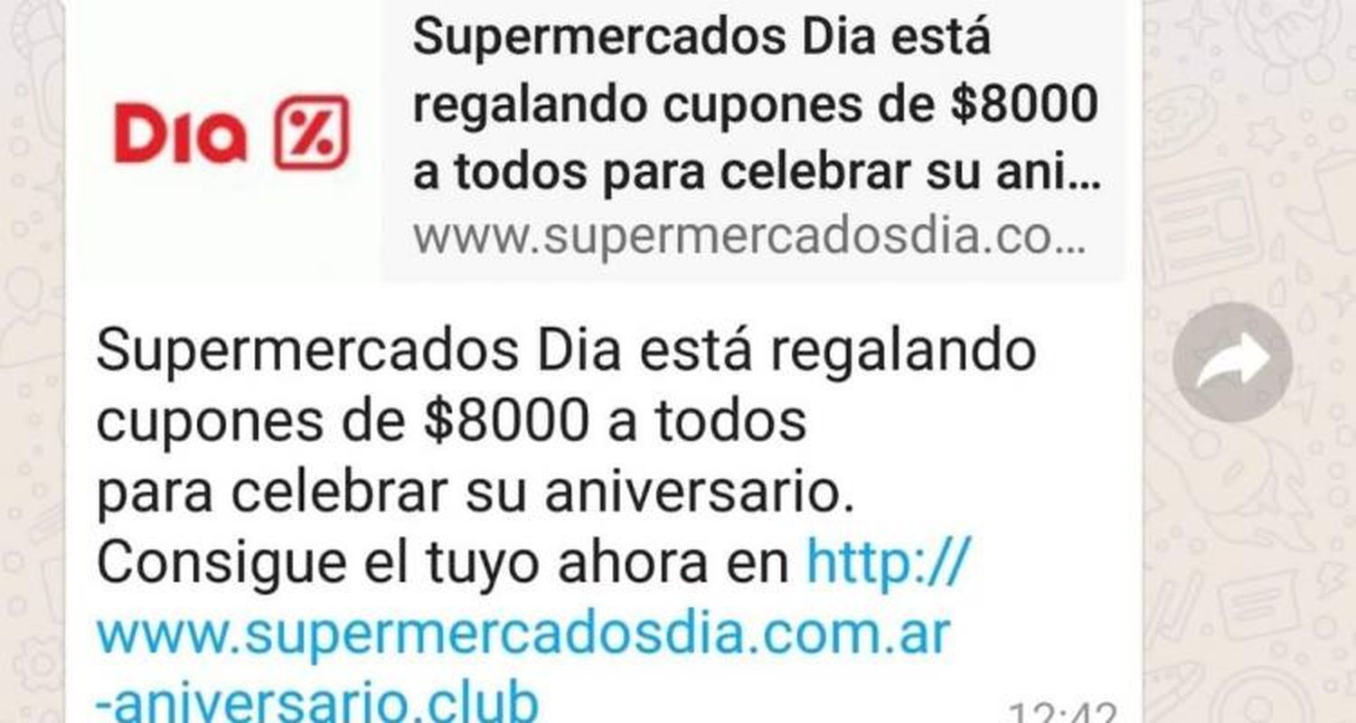 Advierten por “publicidades fraudulentas”  que involucran a supermercados