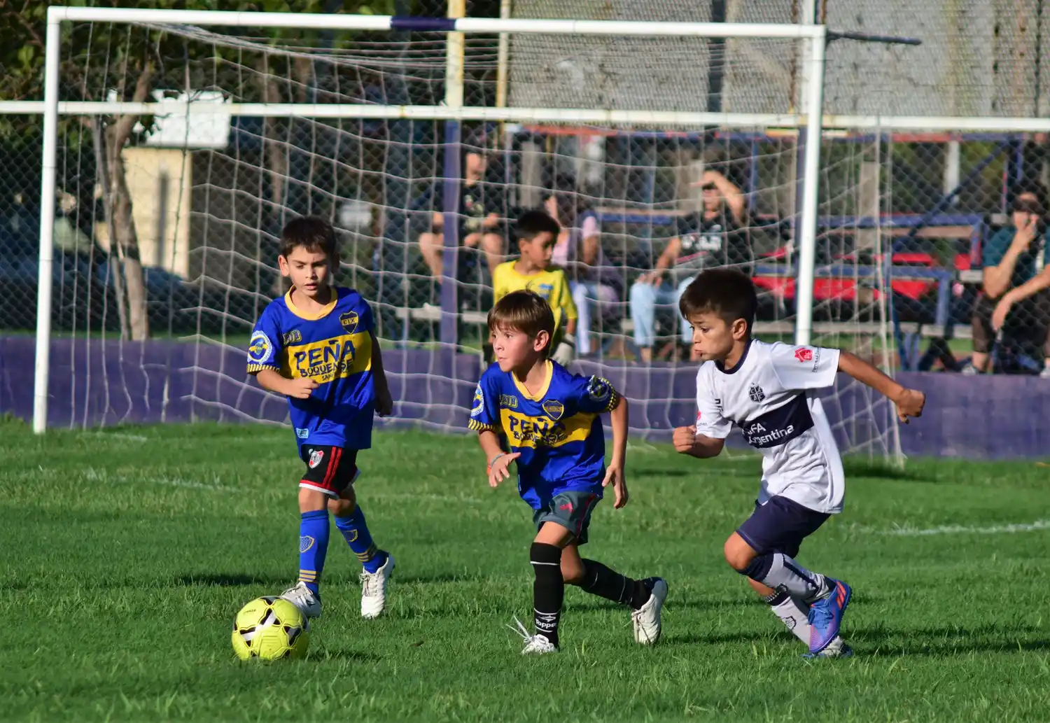 Los chicos vuelven a las canchas