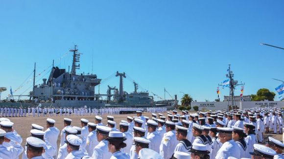 Conmemoración del Día de la Armada Argentina y la Victoria en el Combate de Montevideo