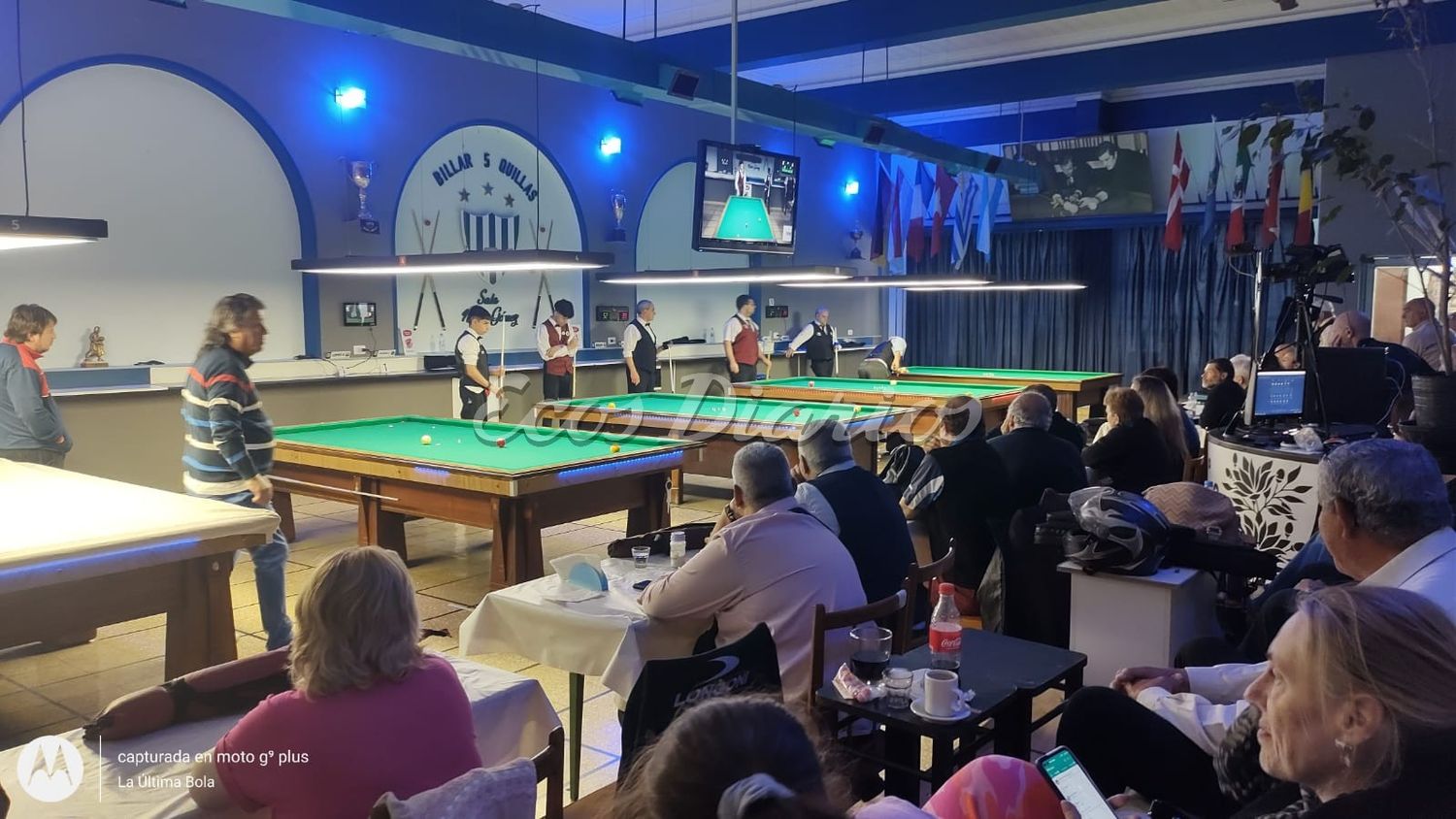 Torneo de Billar (foto de archivo)