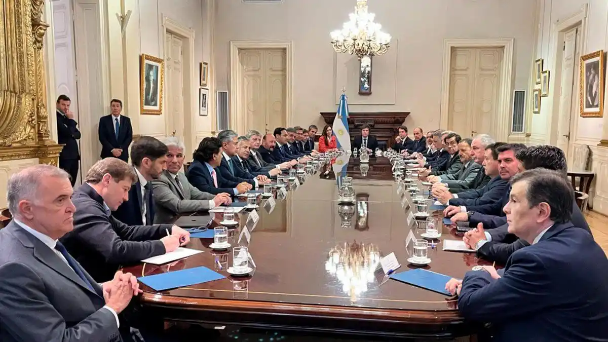 Milei le pidió a los Gobernadores que apoyen las transformaciones económicas