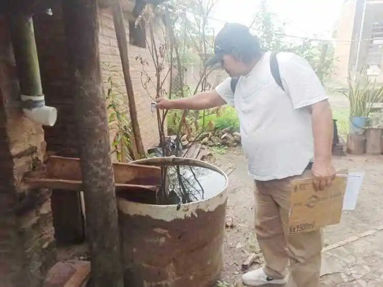 Dengue: preocupa la cantidad de recipientes
positivos detectados por brigadas sanitarias