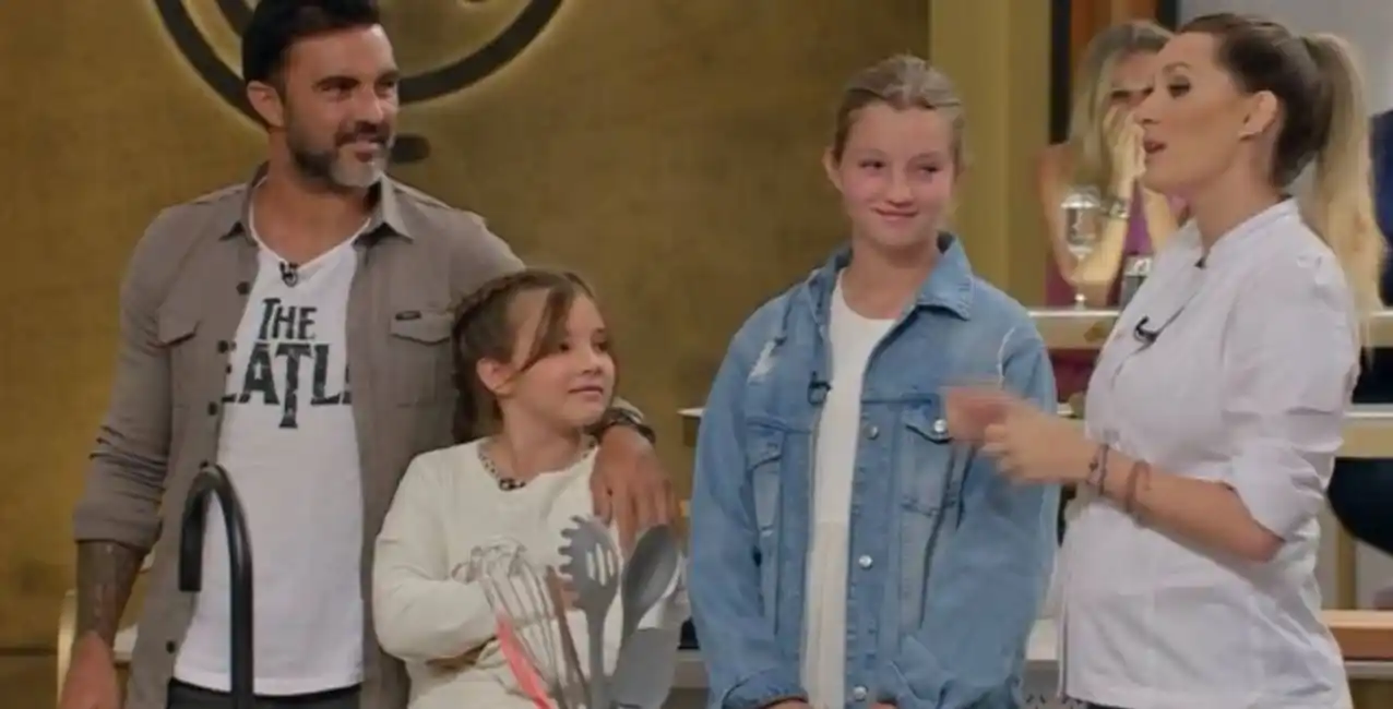 Las hijas de Fabián Cubero y Nicole Neumann fueron a apoyar a Mica Viciconte