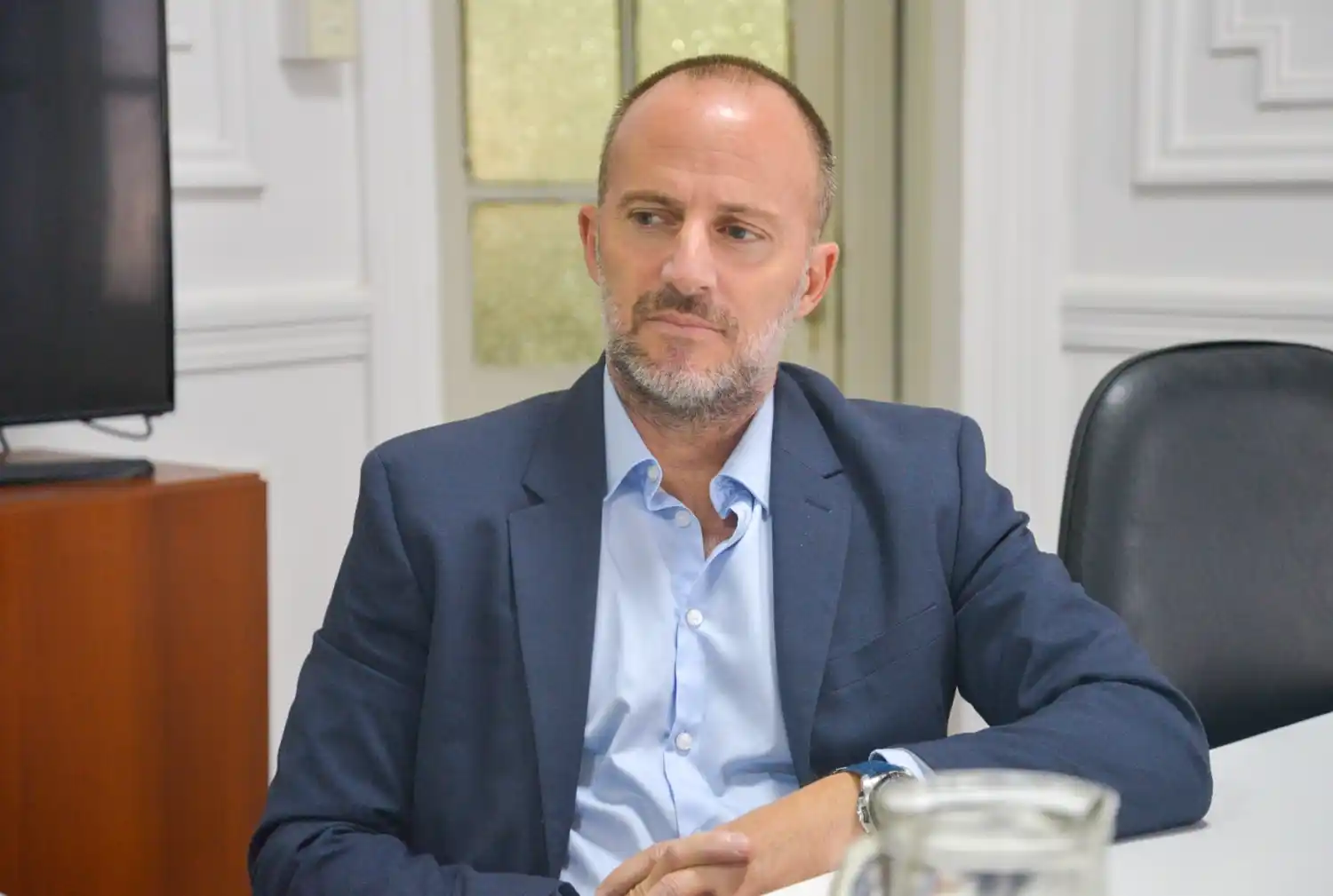 Carlos Casini, presidente del Consorcio de Gestión del Puerto de San Pedro.