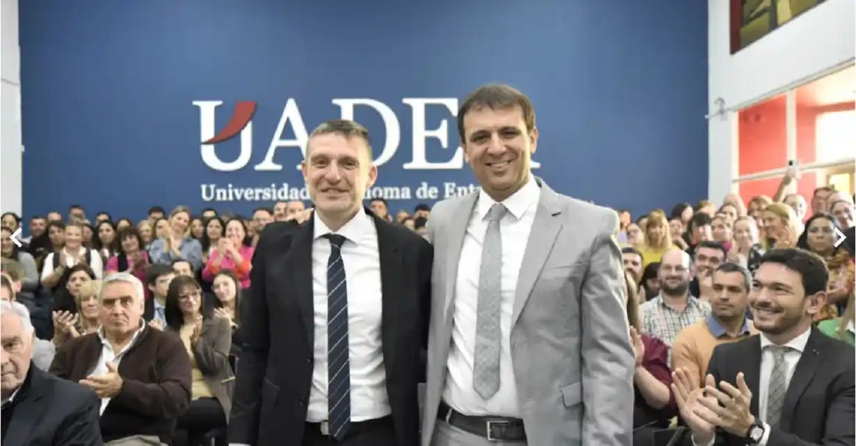 La Asamblea Universitaria reeligió a Luciano Filipuzzi como rector de la Uader