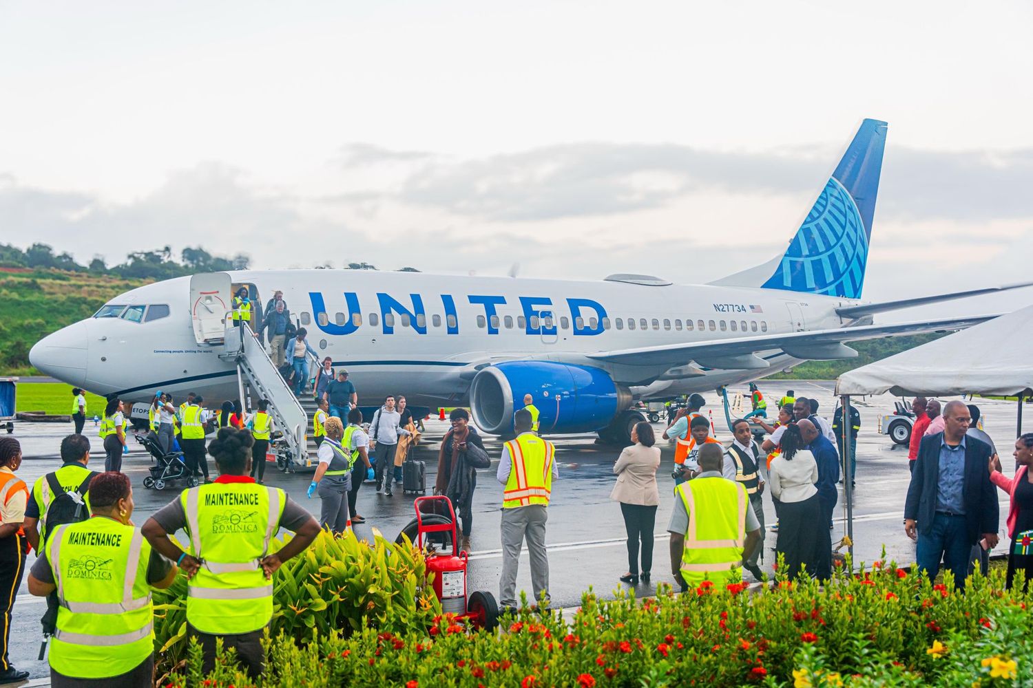 United Airlines inauguró sus vuelos a un nuevo destino en el Caribe