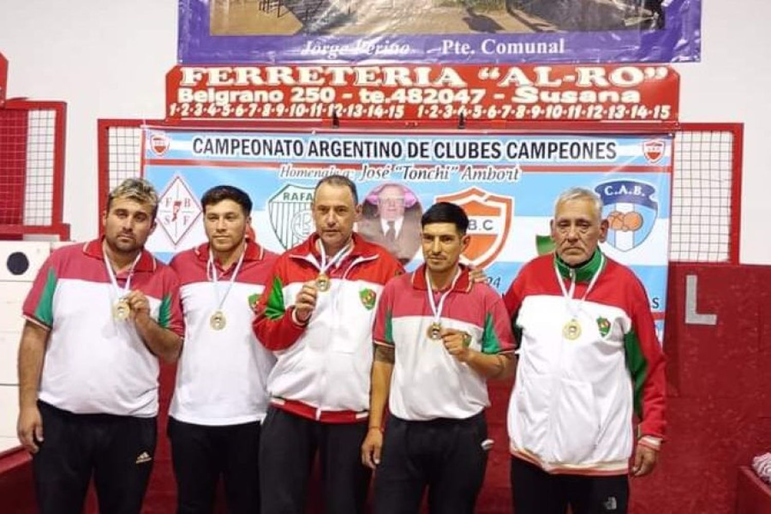 Juventud de Rafaela  es campeón argentino en Bochas