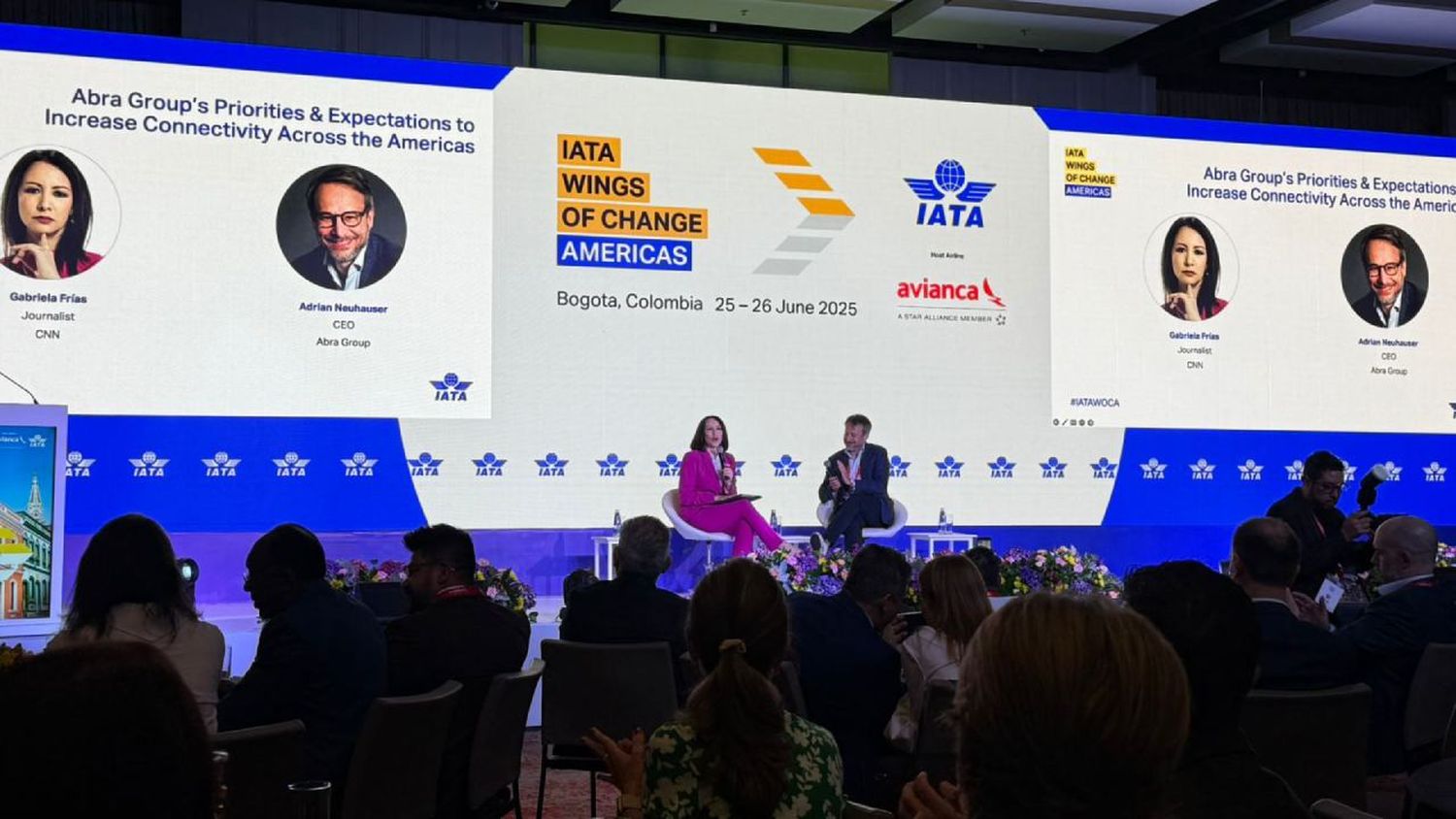 Adrián Neuhauser, CEO de Grupo Abra, plantea cooperación internacional ante desafíos de sostenibilidad en la aviación