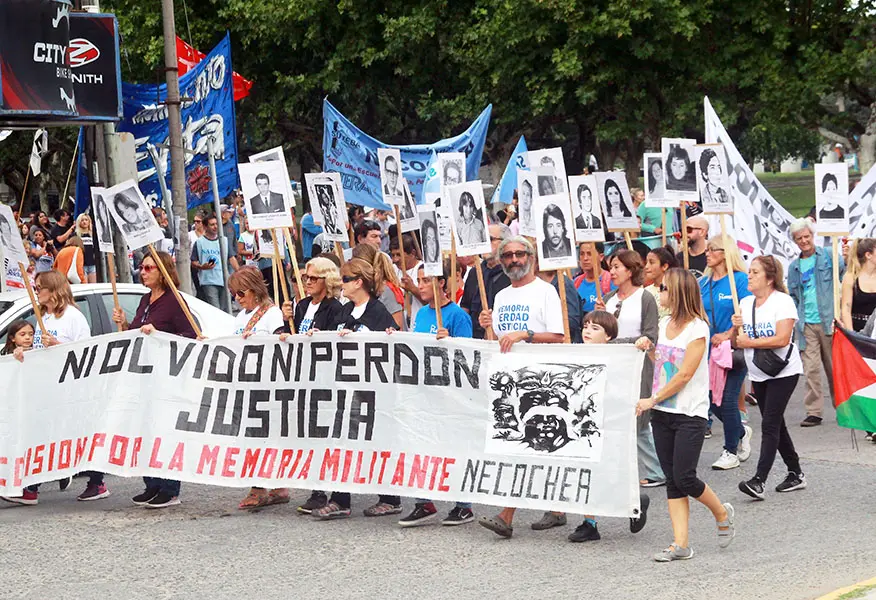Por la memoria. Acto y marcha por el centro