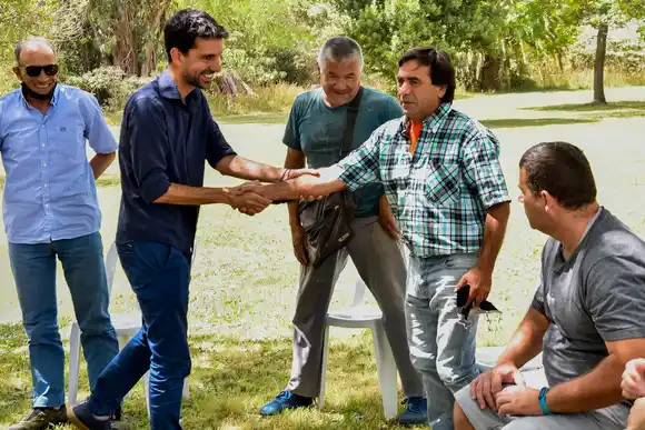 El Director de Clubes del Ministerio de la Nación se reunió con representantes de instituciones locales