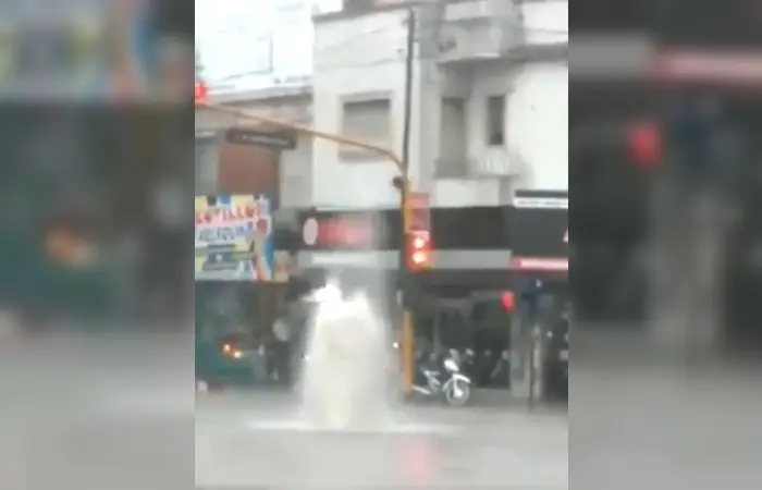 Lanús también afectado por el intenso temporal en el conurbano