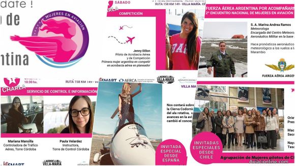 Rumbo al 2° Encuentro de Mujeres en la Aviación Argentina