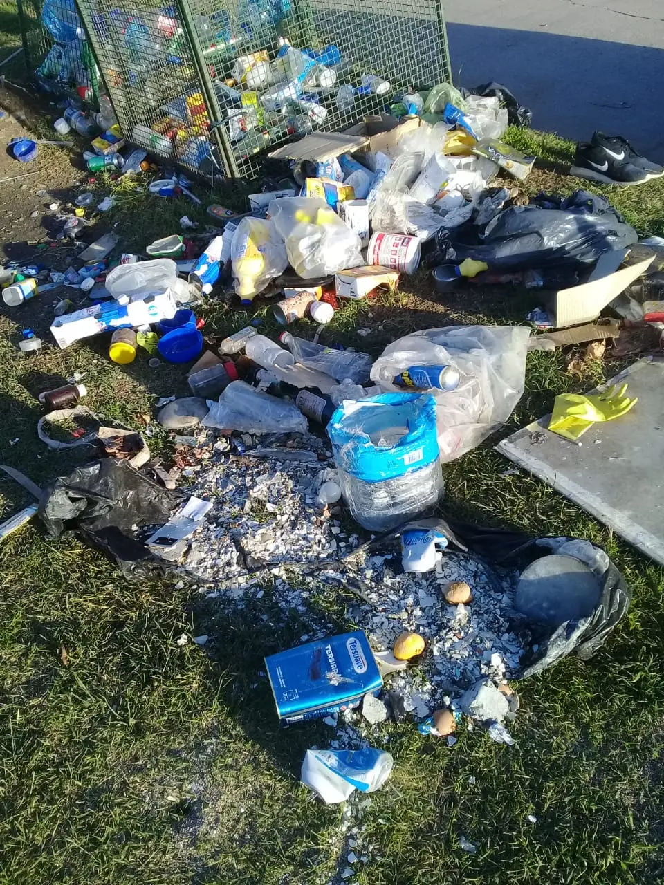 Basura en Quequén