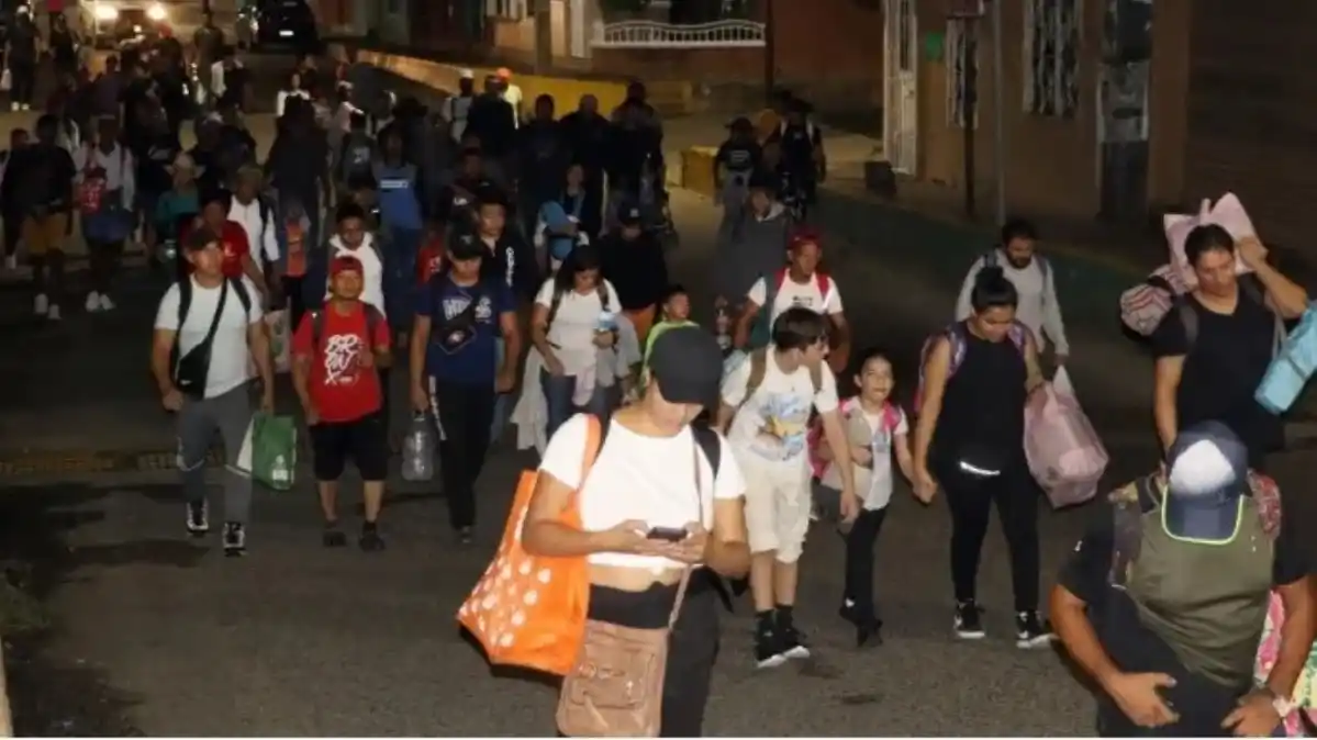 ¡EN PROTESTA! Caravana de migrantes partió del sur de México para presionar en vísperas de elecciones