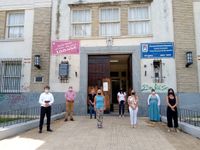 Funcionarios de la Región Sanitaria VIII recorrieron escuelas para la vacunación masiva