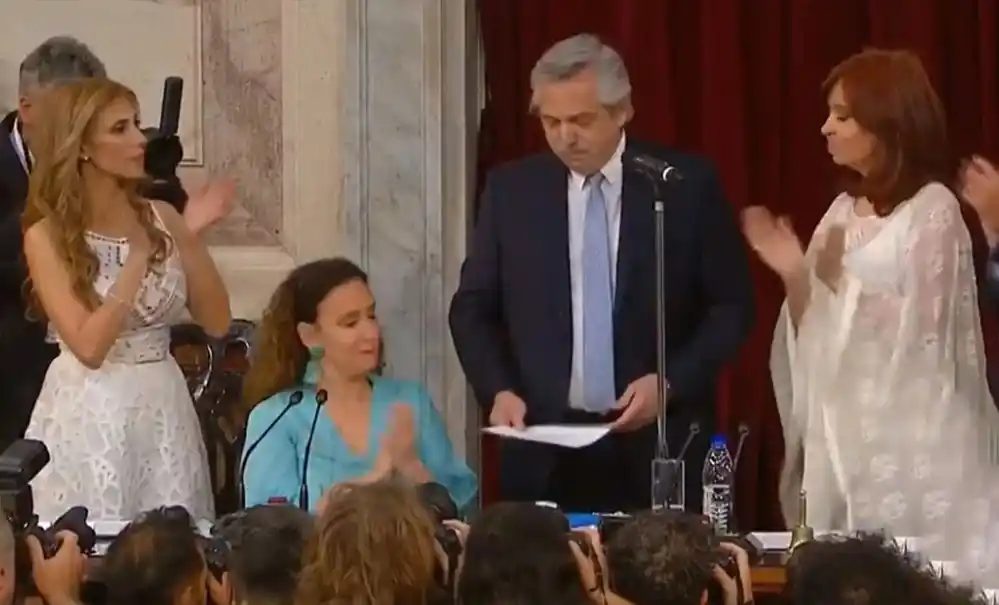 Cambio de mando: Cómo juraron Alberto Fernández y Cristina Kirchner