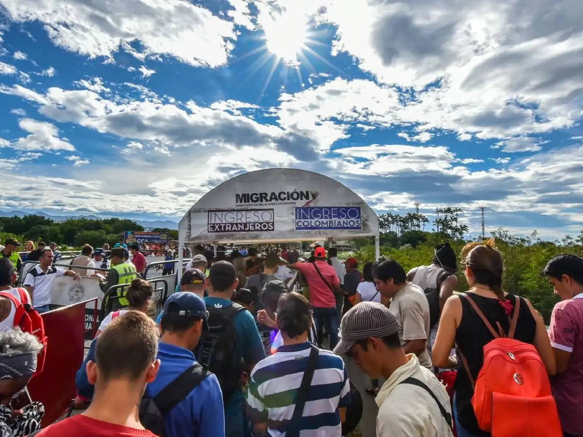 El Gobierno de Venezuela negó la crisis migratoria