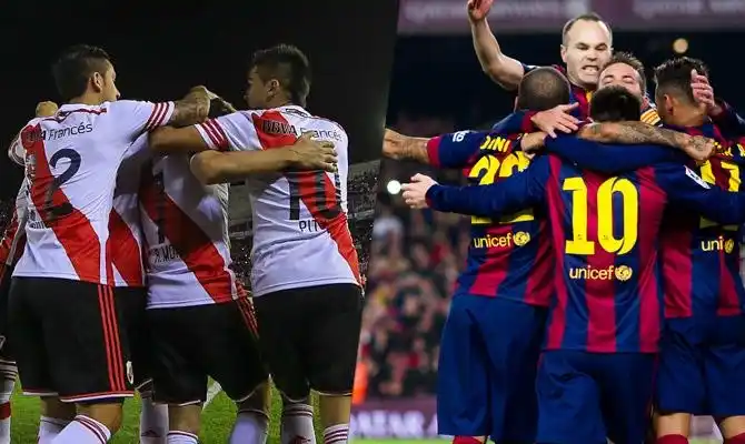 Encuesta: ¿Cómo creés que van a salir River y Barcelona?
