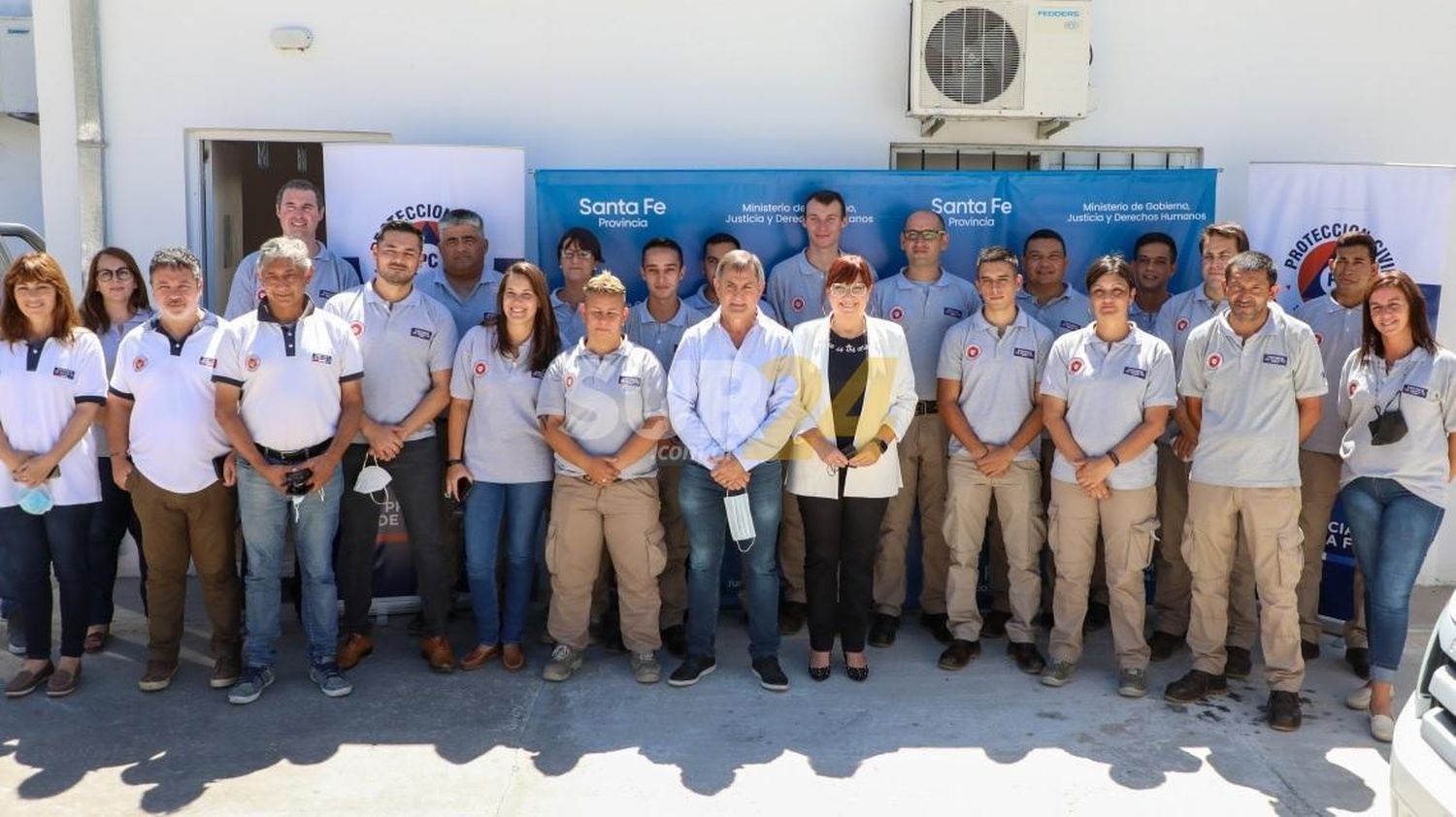 Reconocimiento a brigadistas santafesinos por su trabajo en los incendios de Corrientes y Misiones