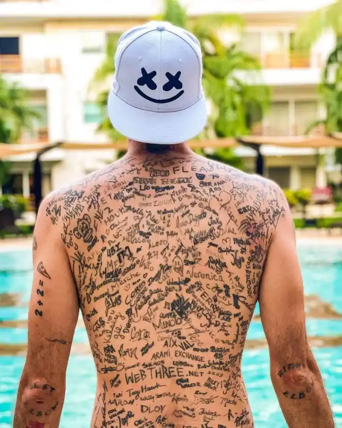 Espalda tatuada