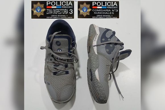 Robo en barrio Italia: trepó un tapial, se metió a una casa y se llevó un par de zapatillas