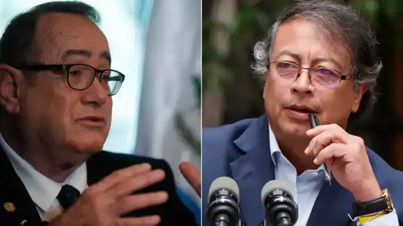 ¡CHOQUES FUERTES! Presidentes de Colombia y Guatemala ENFRENTADOS