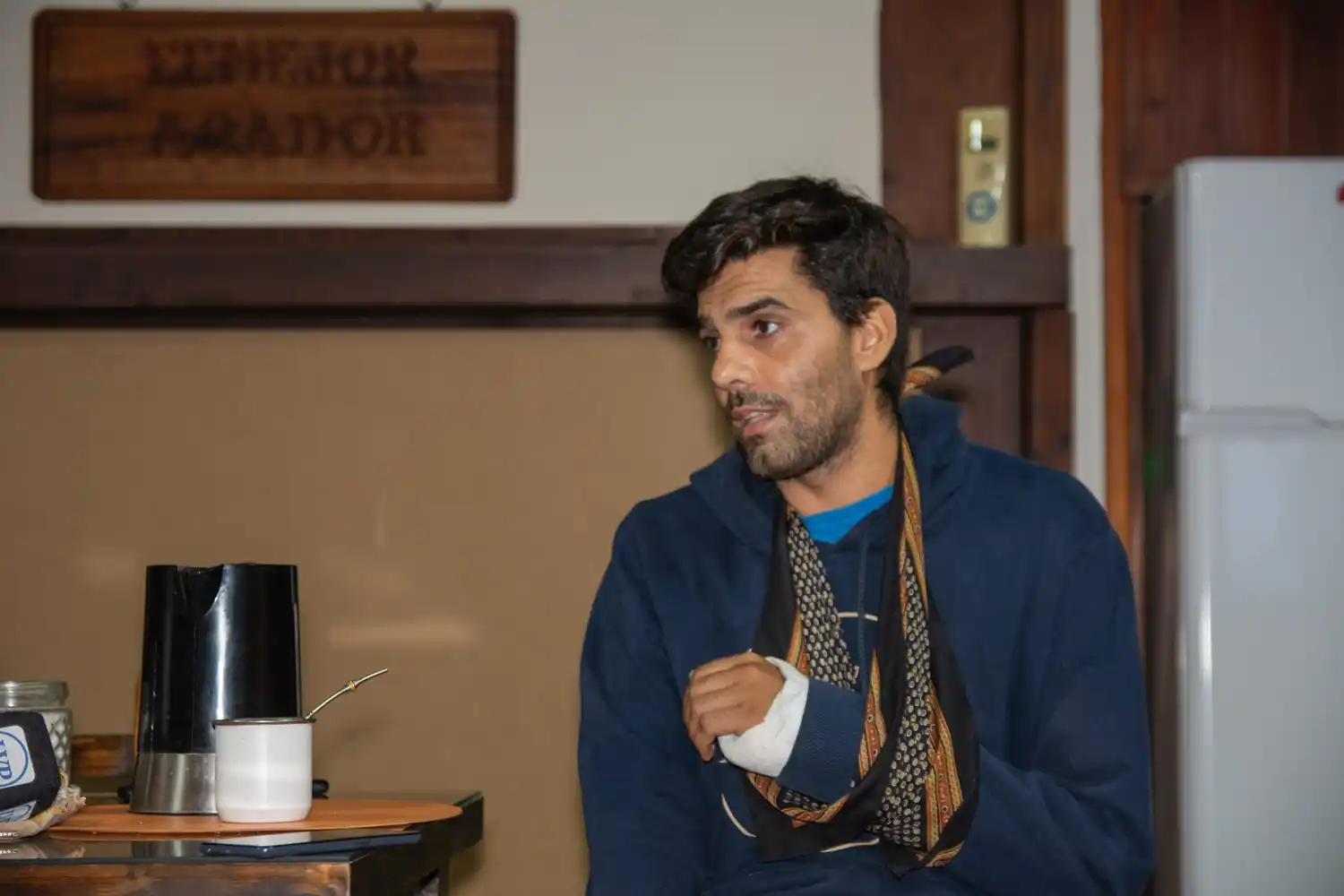 “Entre tanta tristeza por lo que pasa, tener una buena noticia viene bien”