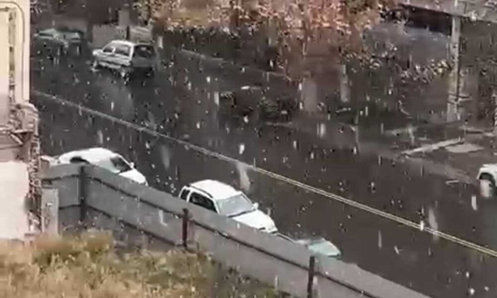 La nieve también llegó a Bahía: cayeron copos en varios sectores de la ciudad