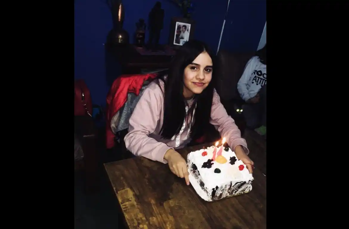 Sofía Abasgoitia cumplió 14 años