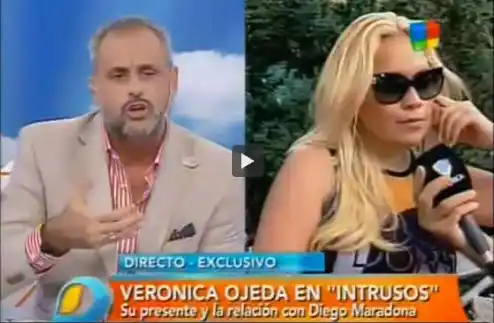 "Se va a tener que acostumbrar, como yo me acostumbré a verlo con otra mujer"