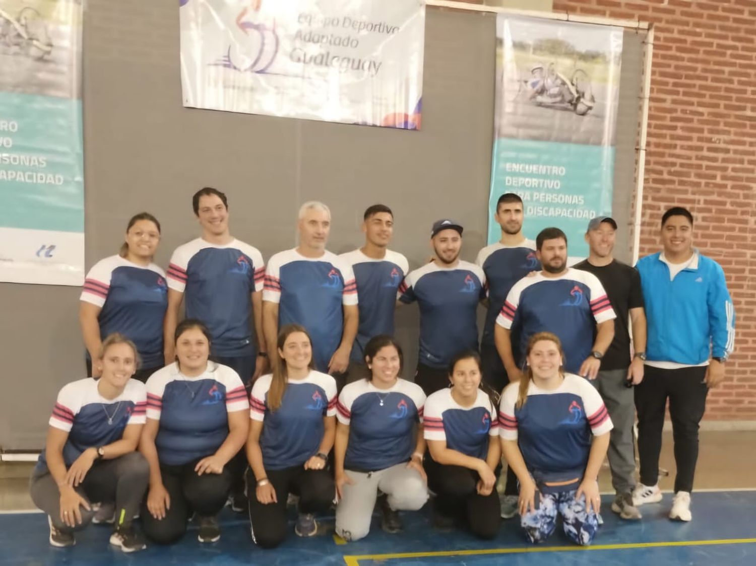 De los primeros alumnos en el Equipo Deportivo Adaptado-