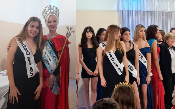 Milagros Sánchez Negrete, la representante sampedrina en la elección de las embajadoras de la Fiesta de los estudiantes