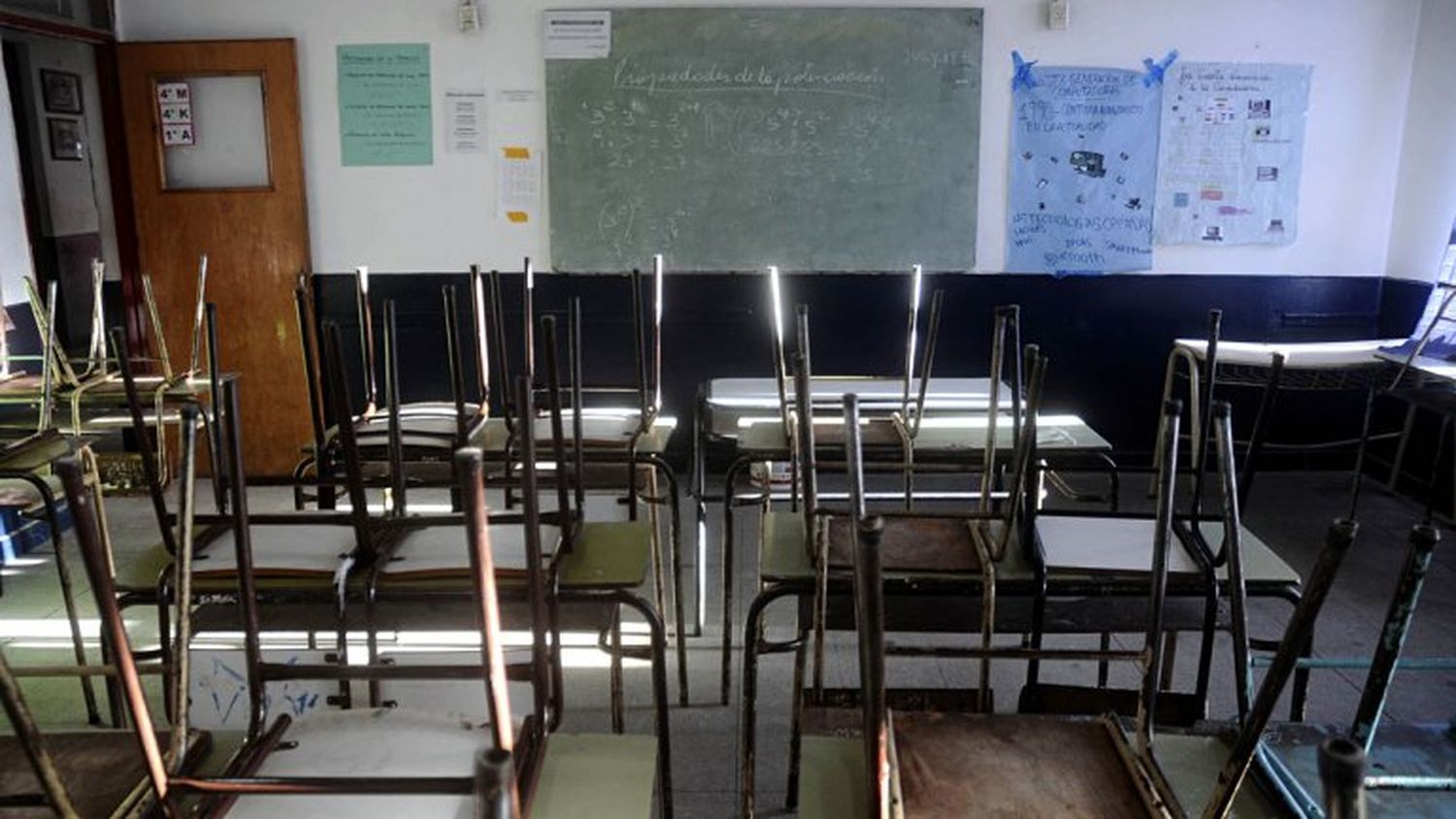 Paro docente: Según el gobierno hubo un 38% de adhesión a la medida de fuerza