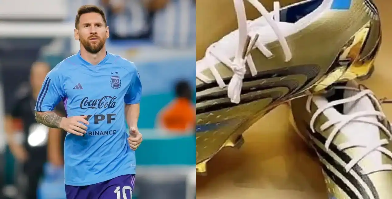 Estos son los botines que usará Messi diseñados para jugar el Mundial Qatar 2022