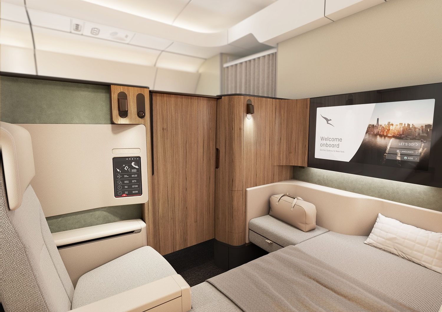 Project Sunrise: Qantas unveils Airbus A350 premium cabins