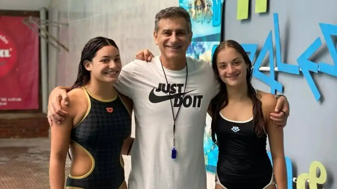 Marcelo Quaglia, junto a Sol del Valle y Zoe Nielsen