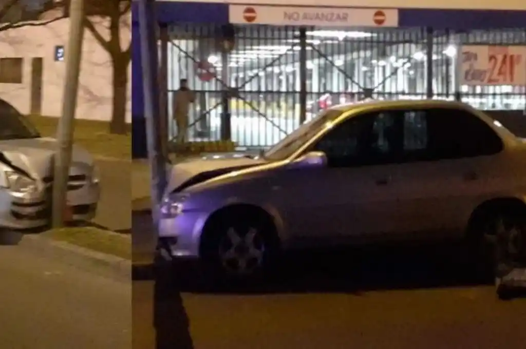 Rosario: murió cuando manejaba e impactó contra un poste