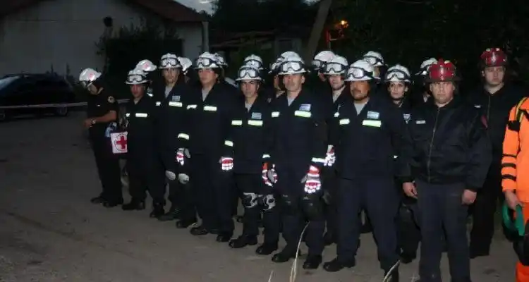 Bomberos participaron del Ejercicio BREC en Burzaco