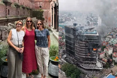 Dos entrerrianas varadas en Nepal tras crisis social: "Incendiaron el hotel donde estábamos alojadas"