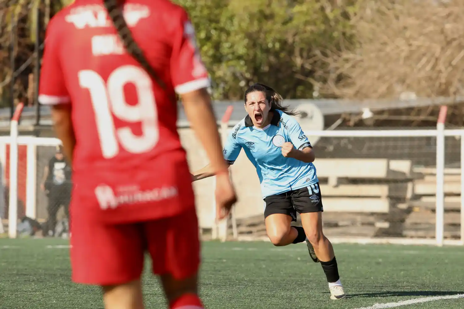 Romina Núñez condujo a Belgrano a la victoria