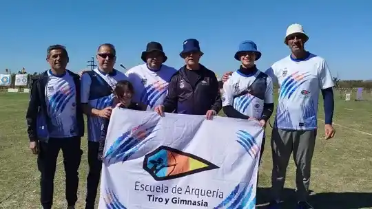 Destacada participación de arqueros de Tiro y Gimnasia, en Santo Tomé