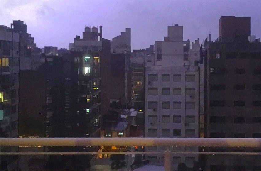 Miércoles con alerta naranja por tormentas fuertes en Rosario