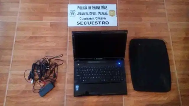 Recuperan elementos robados el pasado lunes