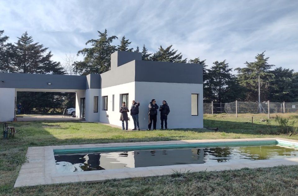 La flamante casa cuenta con diversas comodidades.